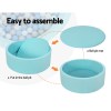 Keezi Kids Ball Pit 90x30cm Ocean Foam Play Pool Barrier Toys Children Blue Keezi Kids Ball Pit 90x30cm Ocean Foam Play Pool Barrier Toys Children Blue