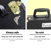 Embellir Portable Cosmetic Beauty Makeup Case – Black & Gold Embellir Portable Cosmetic Beauty Makeup Case – Black & Gold