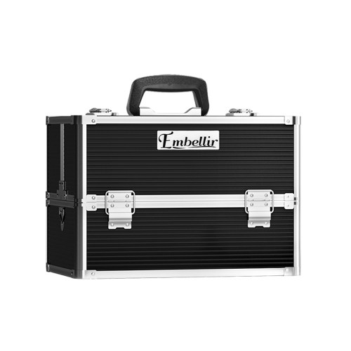 Embellir Portable Cosmetic Beauty Makeup Case- Black Embellir Portable Cosmetic Beauty Makeup Case- Black
