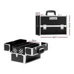 Embellir Portable Cosmetic Beauty Makeup Case- Black Embellir Portable Cosmetic Beauty Makeup Case- Black