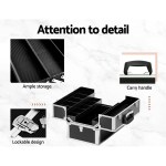 Embellir Portable Cosmetic Beauty Makeup Case- Black Embellir Portable Cosmetic Beauty Makeup Case- Black
