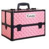 Embellir Portable Cosmetic Beauty Makeup Case – Diamond Pink Embellir Portable Cosmetic Beauty Makeup Case – Diamond Pink