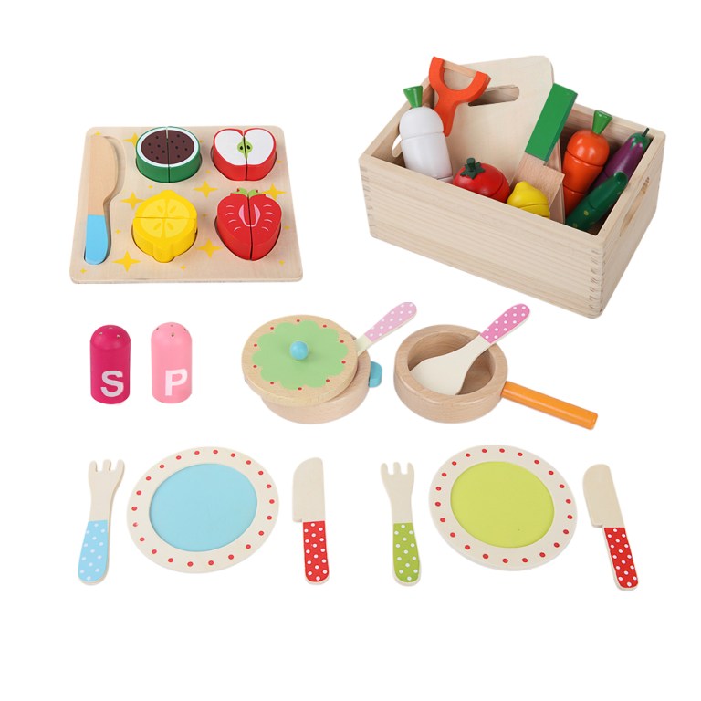 Keezi Kids Kitchen Play Set Wooden Pretend Toys Cooking Utensils Pots Pans Food Keezi Kids Kitchen Play Set Wooden Pretend Toys Cooking Utensils Pots Pans Food