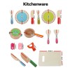 Keezi Kids Kitchen Play Set Wooden Pretend Toys Cooking Utensils Pots Pans Food Keezi Kids Kitchen Play Set Wooden Pretend Toys Cooking Utensils Pots Pans Food