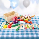 Keezi Kids Kitchen Play Set Wooden Pretend Toys Cooking Utensils Pots Pans Food Keezi Kids Kitchen Play Set Wooden Pretend Toys Cooking Utensils Pots Pans Food