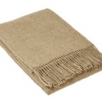 Hampton Throw – Merino Wool Blend – Camel