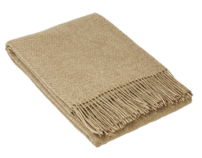 Hampton Throw – Merino Wool Blend – Camel Hampton Throw – Merino Wool Blend – Camel