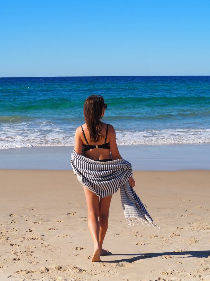 PORTSEA TURKISH COTTON TOWEL – MIDNIGHT PORTSEA TURKISH COTTON TOWEL – MIDNIGHT