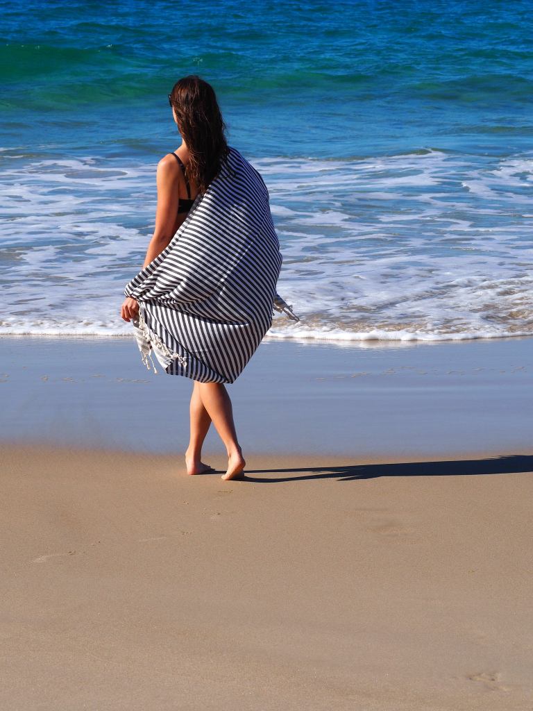 PORTSEA TURKISH COTTON TOWEL – MIDNIGHT PORTSEA TURKISH COTTON TOWEL – MIDNIGHT