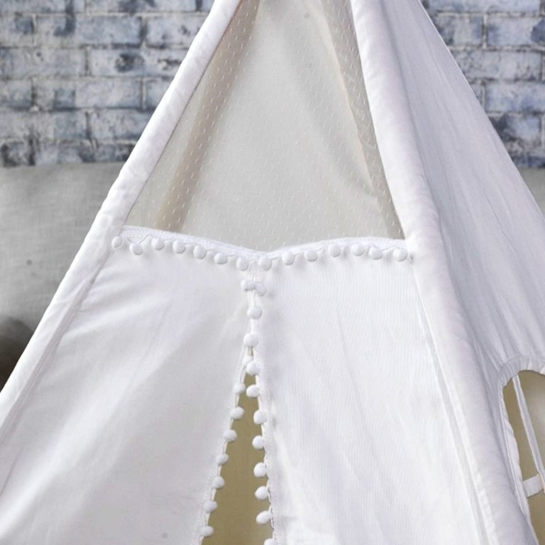5 Poles Giant Kids Teepee Tent (Natural Canvas) 5 Poles Giant Kids Teepee Tent (Natural Canvas)