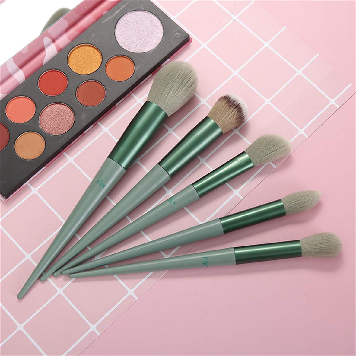 FIX -13 Pcs Makeup Brushes Sets Synthetic Foundation Blending Concealer Eye Shadow