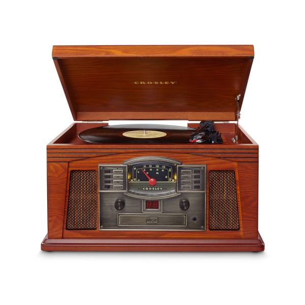 Crosley Lancaster Turntable With Bluetooth – Paprika Crosley Lancaster Turntable With Bluetooth – Paprika