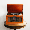 Crosley Lancaster Turntable With Bluetooth – Paprika Crosley Lancaster Turntable With Bluetooth – Paprika