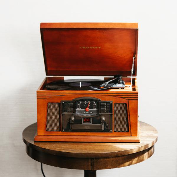 Crosley Lancaster Turntable With Bluetooth – Paprika Crosley Lancaster Turntable With Bluetooth – Paprika