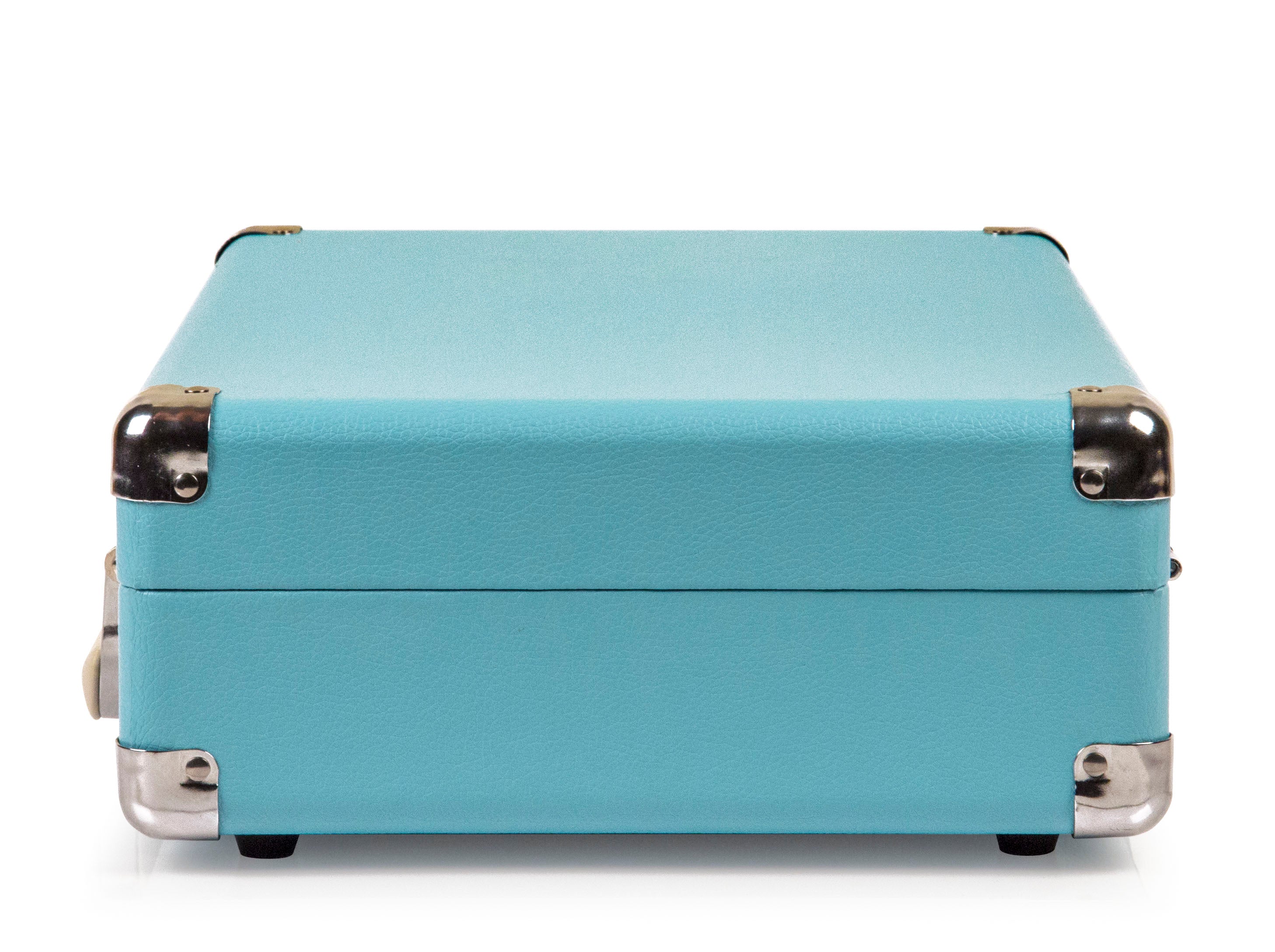 Crosley Cruiser Bluetooth Portable Turntable – Turquoise + Bundled Majority D40 Bluetooth Speakers
