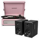 Crosley Voyager Bluetooth Portable Turntable – Amethyst + Bundled Majority D40 Bluetooth Speakers Crosley Voyager Bluetooth Portable Turntable – Amethyst + Bundled Majority D40 Bluetooth Speakers