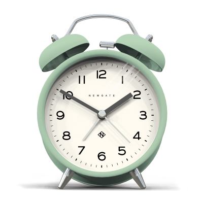 Newgate Charlie Bell Echo Matte Neo Mint Clock