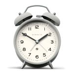 Newgate Charlie Bell Wall Clock Echo Matte Posh Grey