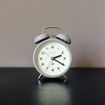 Newgate Charlie Bell Wall Clock Echo Matte Posh Grey