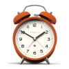 Newgate Charlie Bell Echo Matte Orange Clock