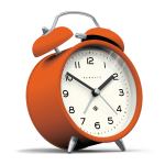Newgate Charlie Bell Echo Matte Orange Clock Newgate Charlie Bell Echo Matte Orange Clock