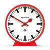 Newgate Railway Mantel Wall Clock Fire Engine Red