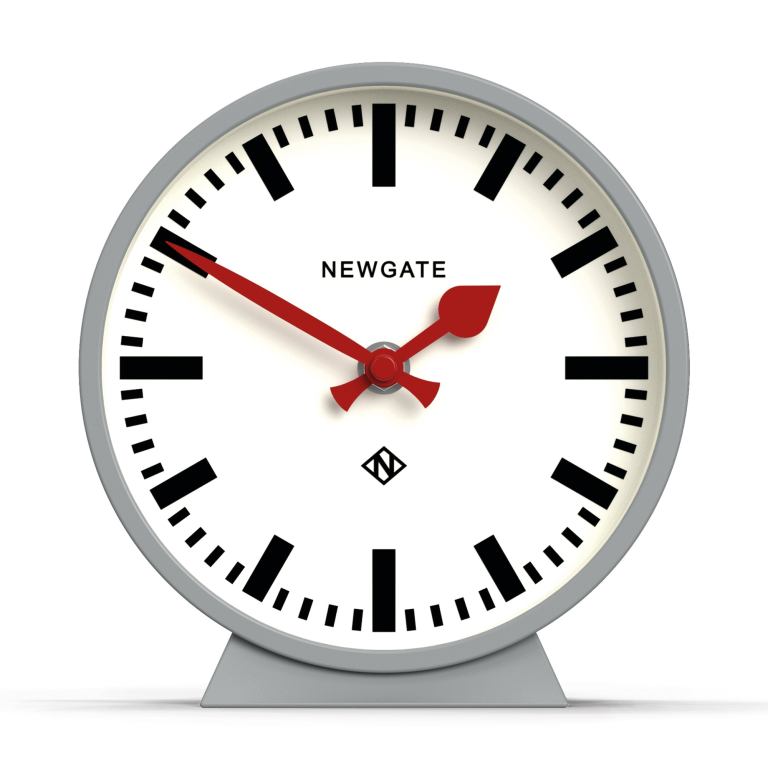 Newgate Railway Mantel Wall Clock Posh Grey Newgate Railway Mantel Wall Clock Posh Grey