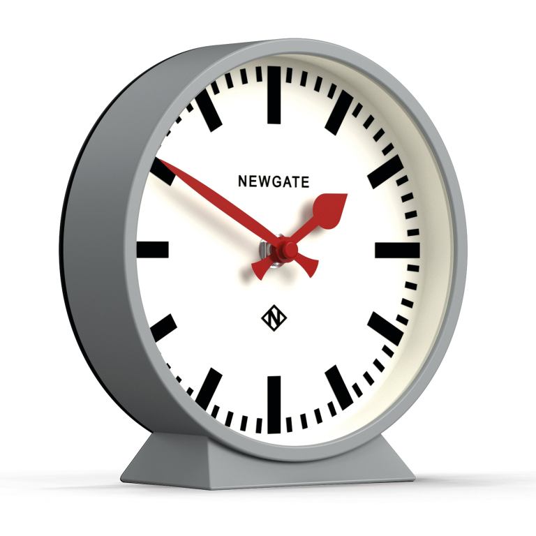 Newgate Railway Mantel Wall Clock Posh Grey Newgate Railway Mantel Wall Clock Posh Grey