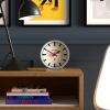 Newgate Railway Mantel Wall Clock Posh Grey