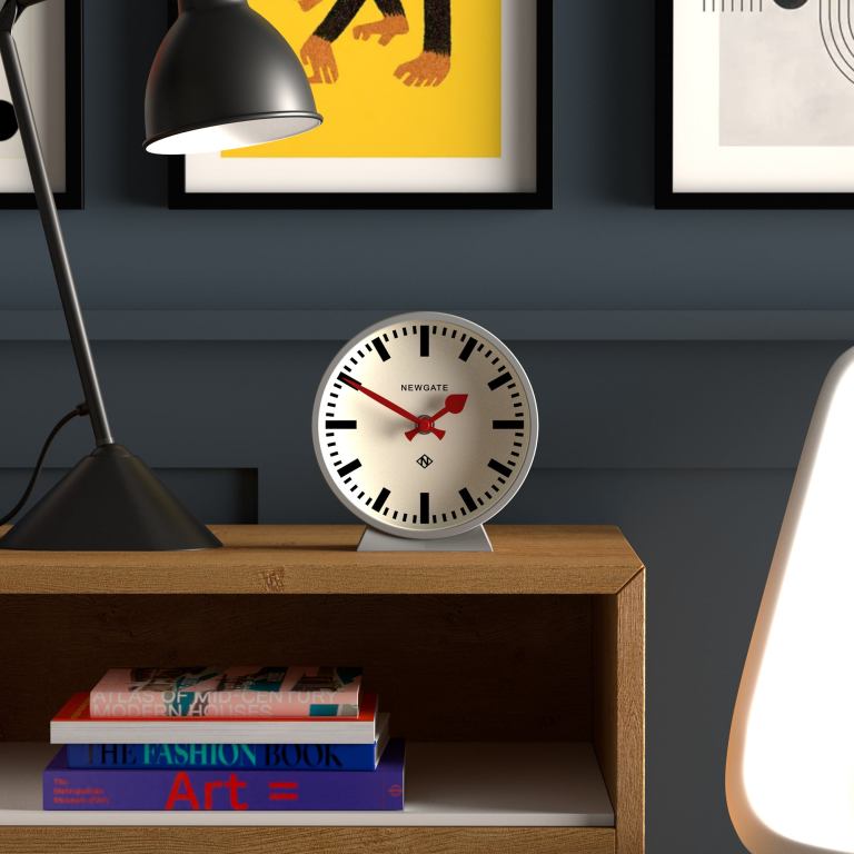 Newgate Railway Mantel Wall Clock Posh Grey Newgate Railway Mantel Wall Clock Posh Grey