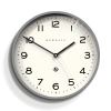 Newgate Number Three Echo Wall Clock Silicone Grey