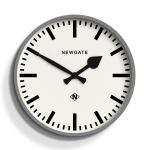 Newgate Railway Wall Clock Grey Newgate Railway Wall Clock Grey