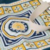 J Elliot Home Kasbah Cotton Tote Shopping Bag 40.5x43x10cm Blue J Elliot Home Kasbah Cotton Tote Shopping Bag 40.5x43x10cm Blue
