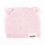 Ponchik Babies + Kids Bear Beanie Hat Warm Winter – Love – 3-12 Months