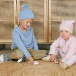 Ponchik Babies + Kids Bear Beanie Hat Warm Winter – Love – 3-12 Months