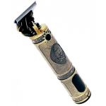 LCD Hair Clipper Barber Professional Electric Trimmer Shaver Beard Vintage – Gold