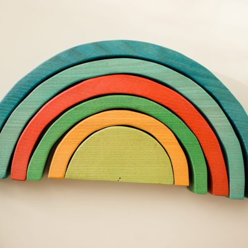 Large Color Rainbow Block Set Large Color Rainbow Block Set