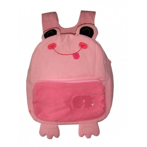 Kids Tree Frog Backpack Pink