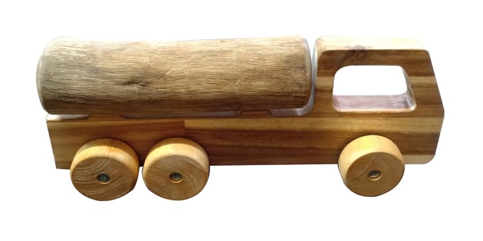 Kids Toy Wooden Tanker