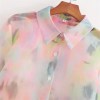 Women’s Pink Cotton Candy Tie Dye Shirt Women’s Pink Cotton Candy Tie Dye Shirt