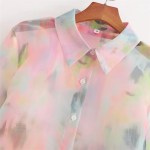 Women’s Pink Cotton Candy Tie Dye Shirt