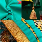Green Luxury Velvet Leopard Print Cushion Green Luxury Velvet Leopard Print Cushion