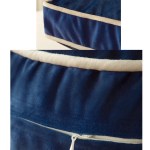 Blue Flora Antique Cushion Blue Flora Antique Cushion