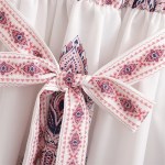 Women’s Dreamer White Lantern MIDI Dress