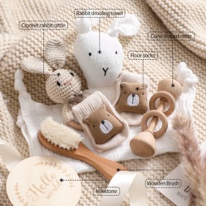 Newborn Baby Milestone Gift Set for Expecting Mums – Perfect Baby Shower Gift
