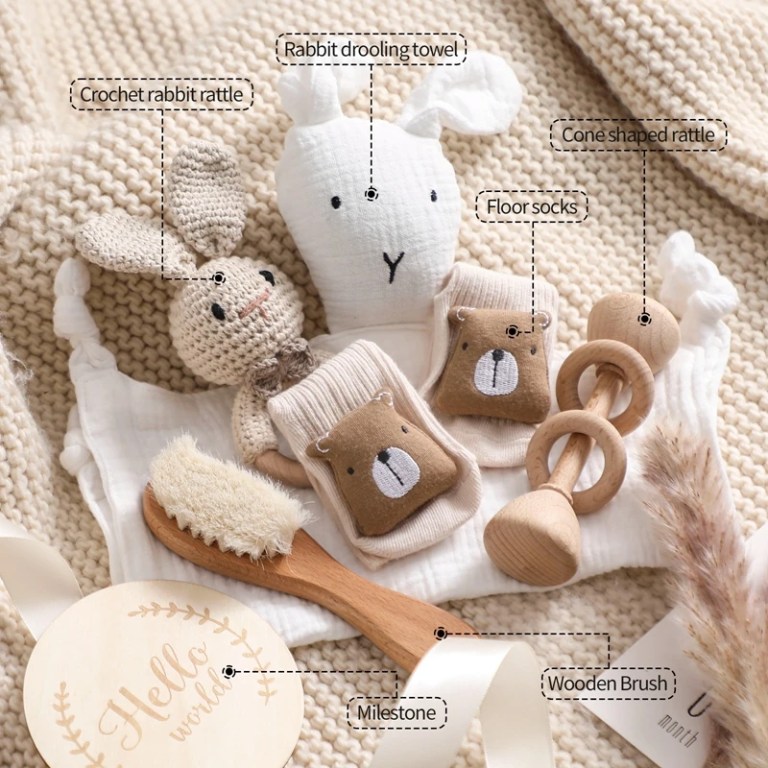 Newborn Baby Milestone Gift Set for Expecting Mums – Perfect Baby Shower Gift Newborn Baby Milestone Gift Set for Expecting Mums – Perfect Baby Shower Gift