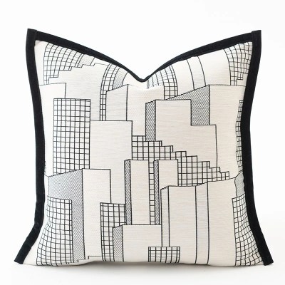 Modern Blocks Cushion Case Luxury Decorative Pillow Cover Modern Blocks Cushion Case Luxury Decorative Pillow Cover