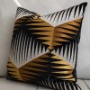 Modern Loft Art Deco Cushion – Decorative Pillow Case Simple Geometric Embroidered Art Room Square Cushion Aesthetic