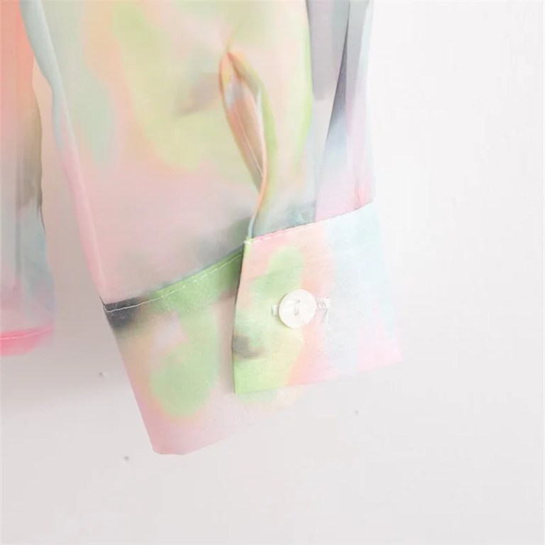Women’s Pink Cotton Candy Tie Dye Shirt