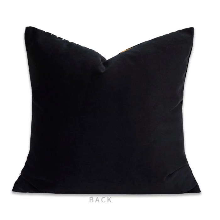 Modern Loft Art Deco Cushion – Decorative Pillow Case Simple Geometric Embroidered Art Room Square Cushion Aesthetic